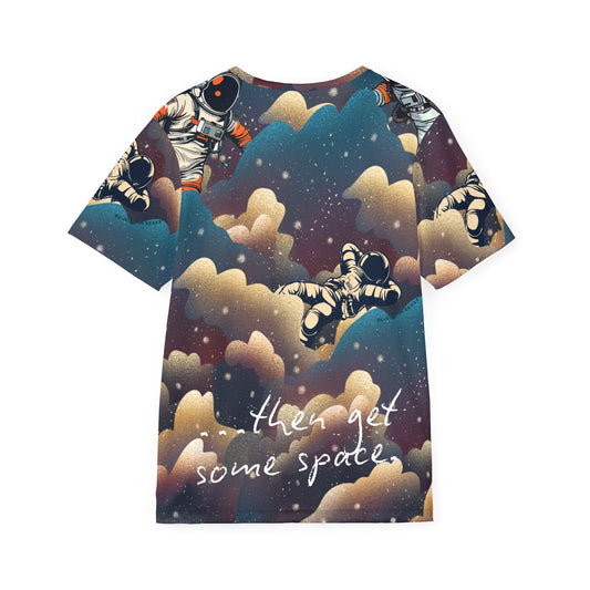 Cosmic Dreams Men's Sports Jersey - Space Theme Tee