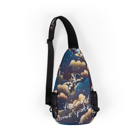Space Adventure Chest Bag - Astronauts Design for Cosmic Explorers