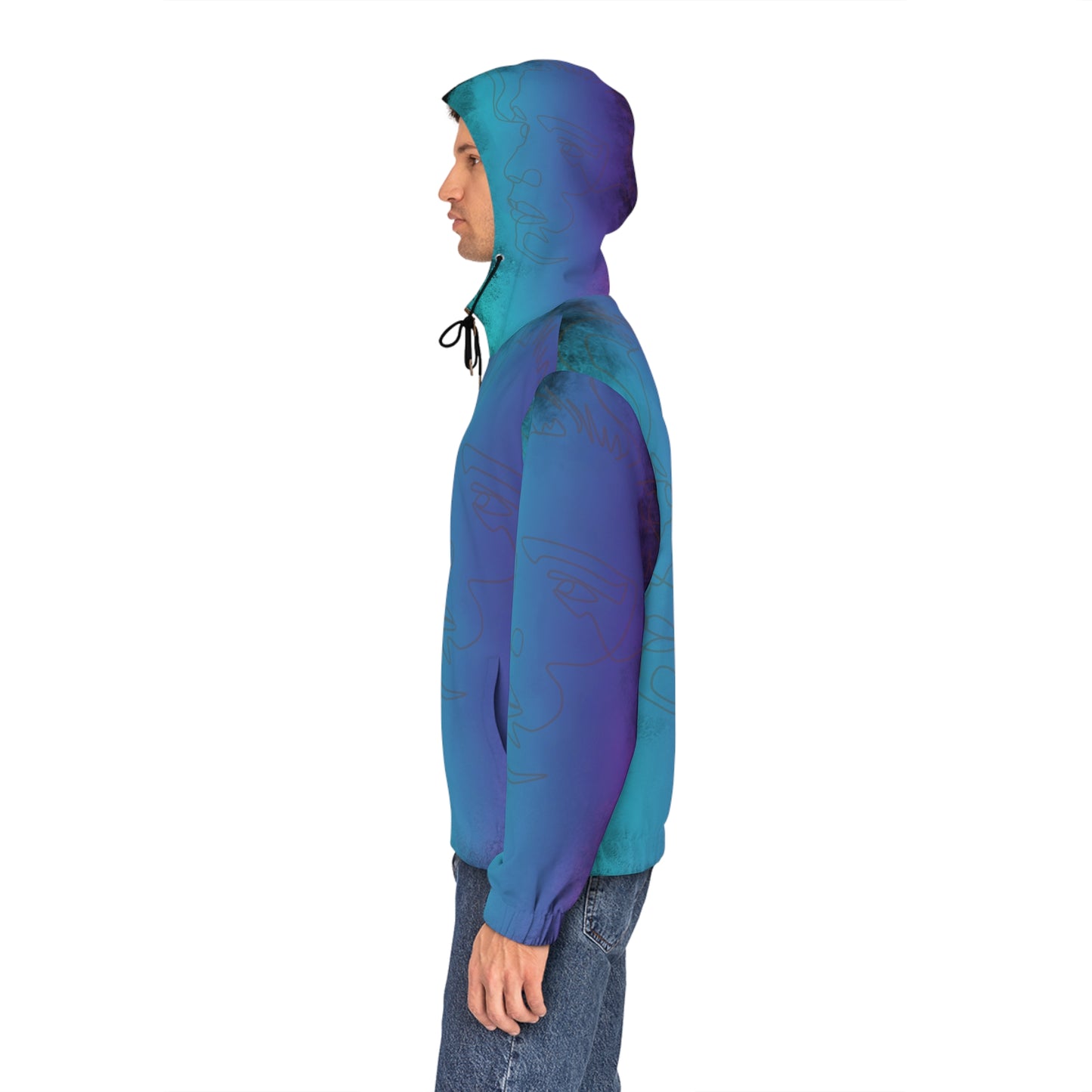 Full-Zip Hoodie - Between Two Worlds Design