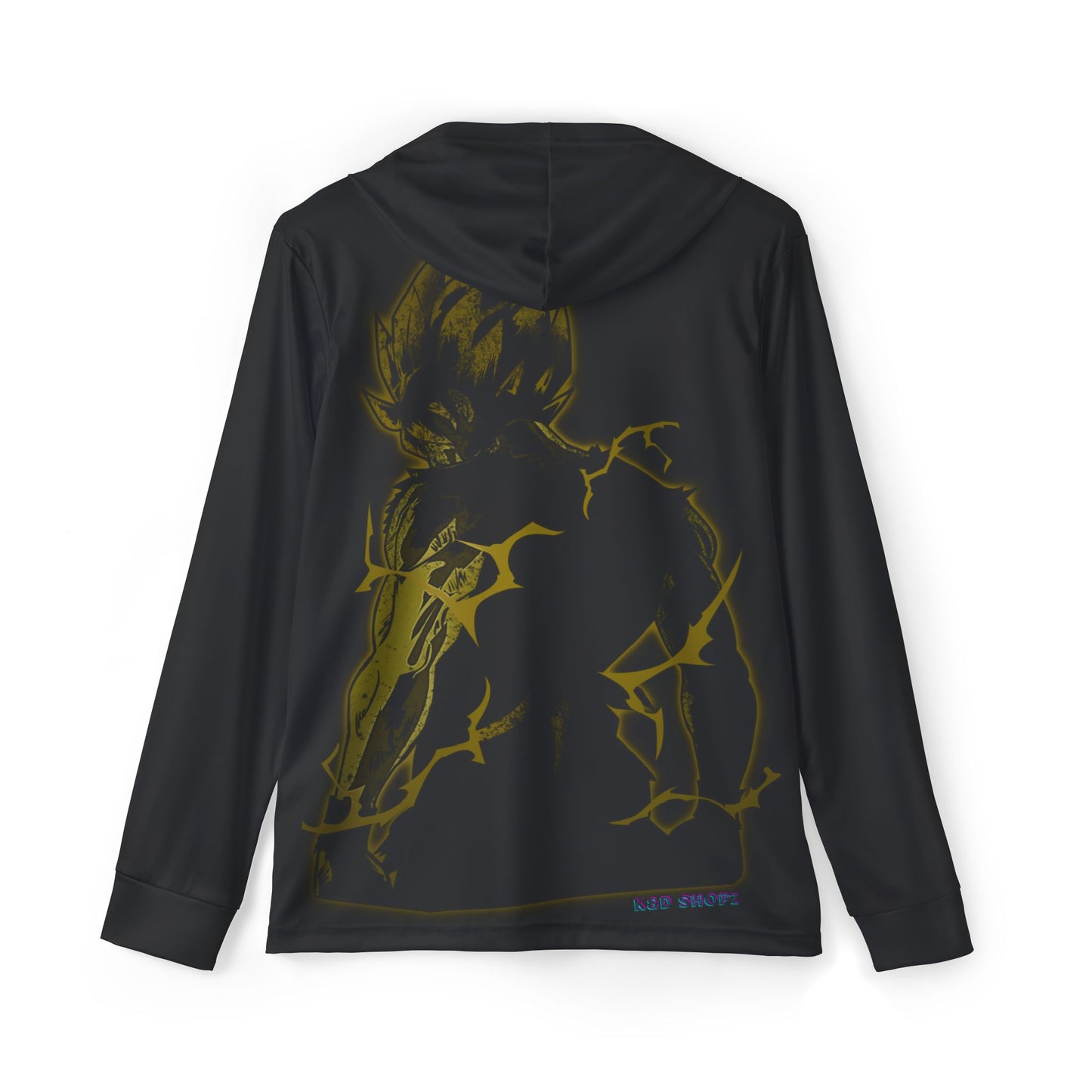 Men's Sports Warmup Hoodie - Bold Graphic Design for Athletes