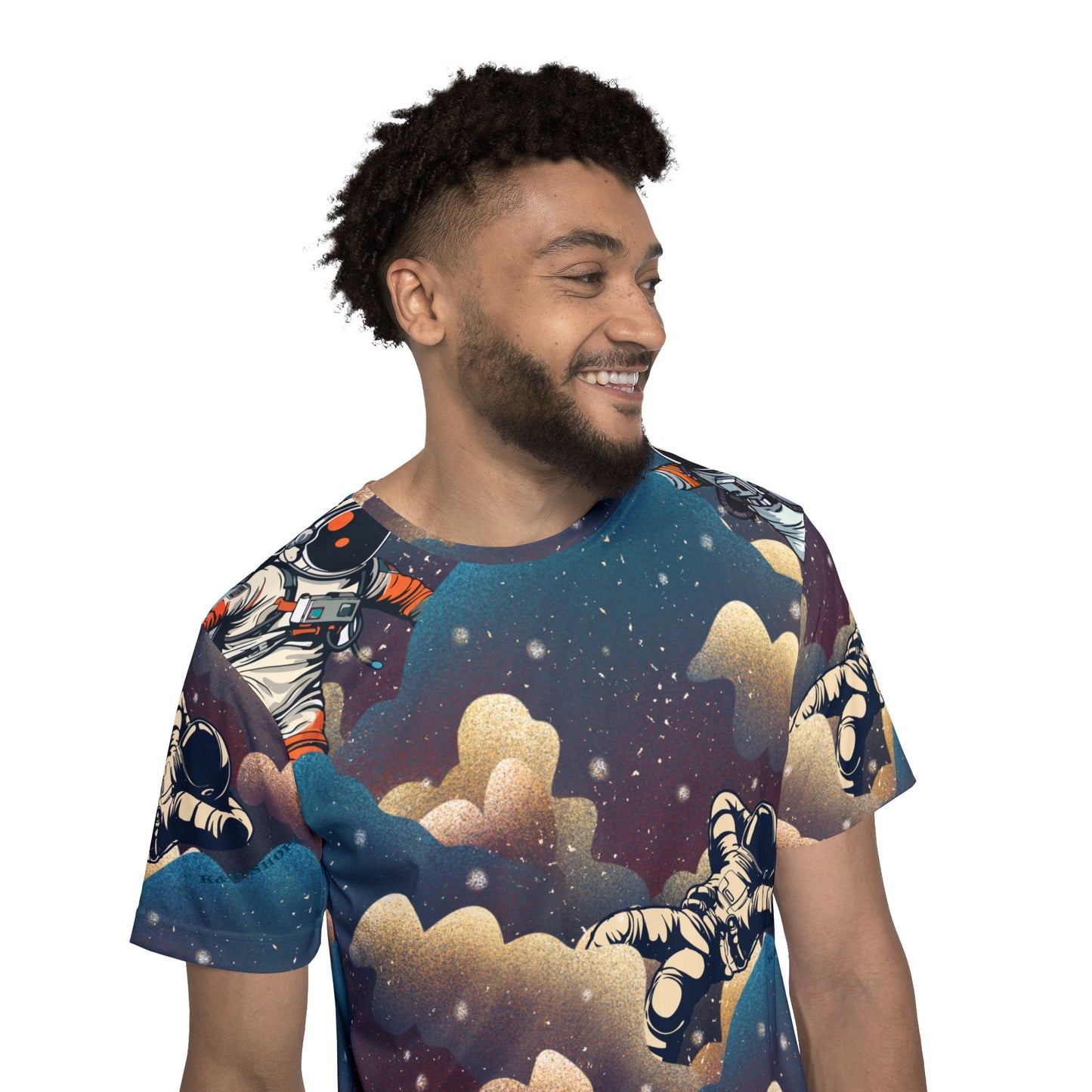 Cosmic Dreams Men's Sports Jersey - Space Theme Tee