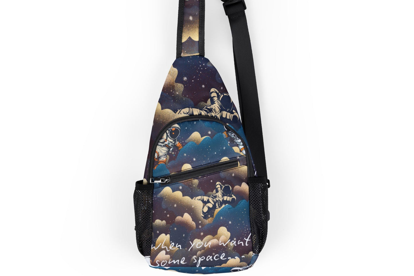 Space Adventure Chest Bag - Astronauts Design for Cosmic Explorers