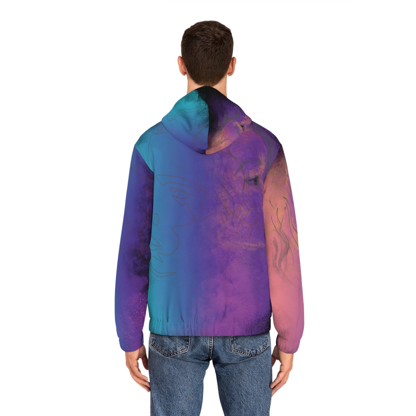 Full-Zip Hoodie - Between Two Worlds Design